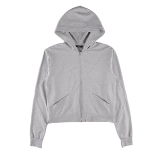 Opus.78 Kiss Hoodie in grey cotton
